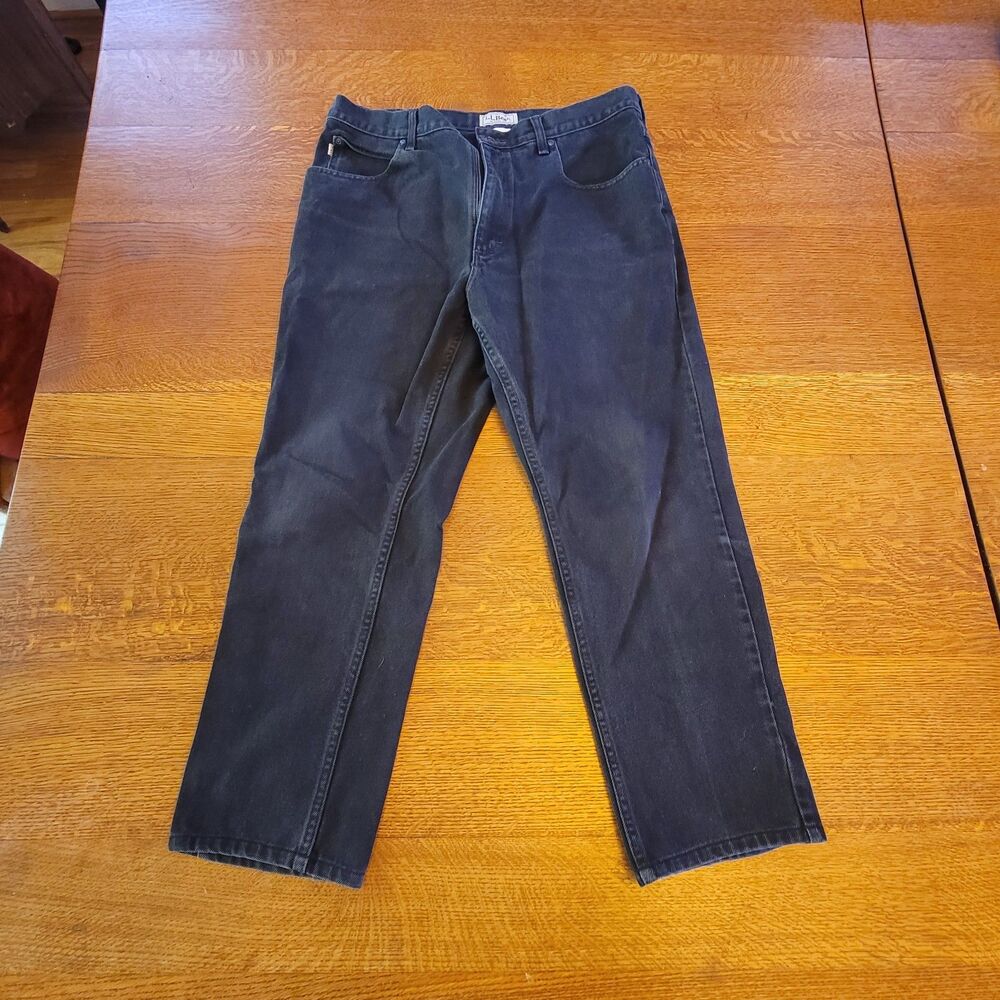 L.L. Bean Jeans Black 36x29